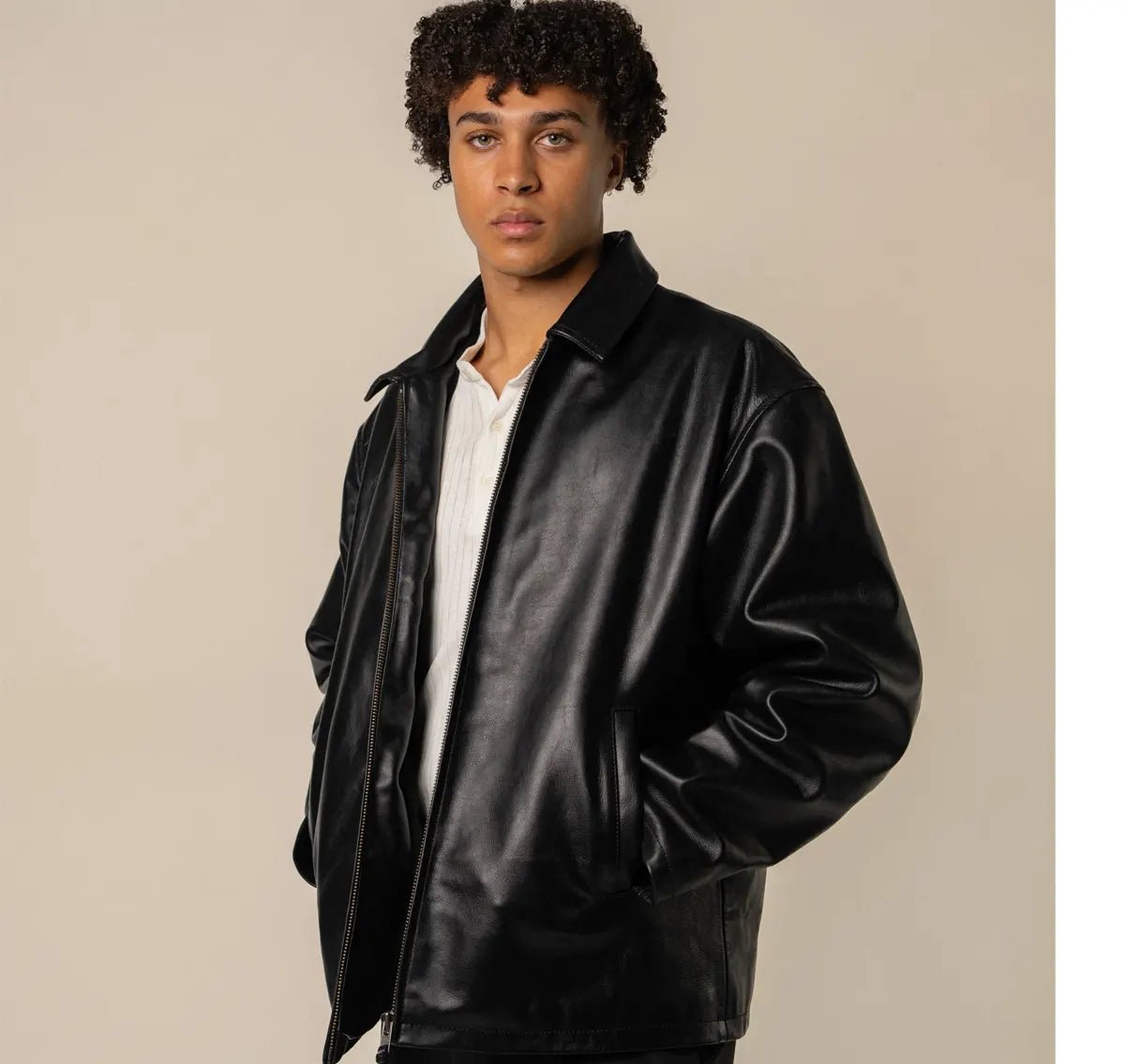 Baggy_Leather_Jacket Baggy Leather Jacket - Image 1