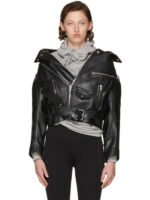 Balenciaga Swing Leather Jacket