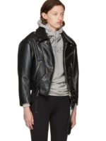 Balenciaga Swing Leather Jacket - Image 2