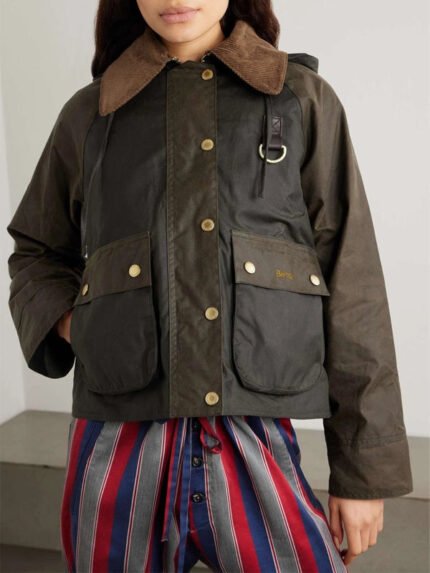 Barbour-Reighton-Spey-Hooded-Corduroy-Trimmed-Waxed-Cotton-Jacket-Brown