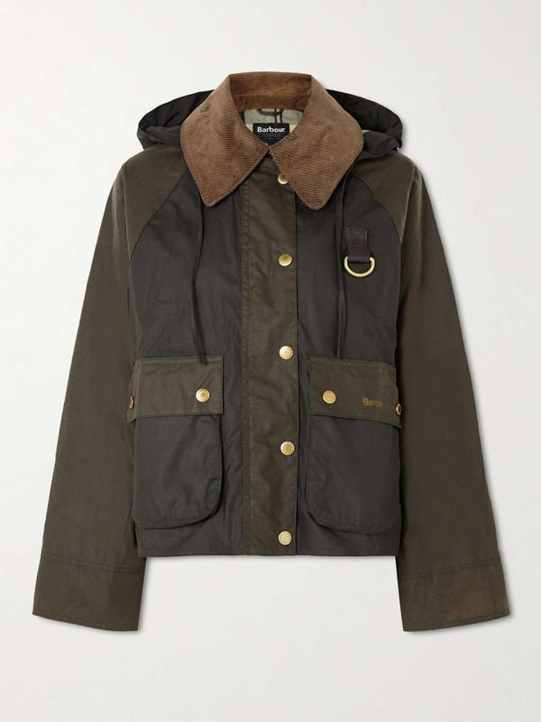Barbour-Reighton-Spey-Hooded-Corduroy-Trimmed-Waxed-Cotton-Jacket