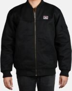 Ben-Davis-Bomber-Jacket-Black