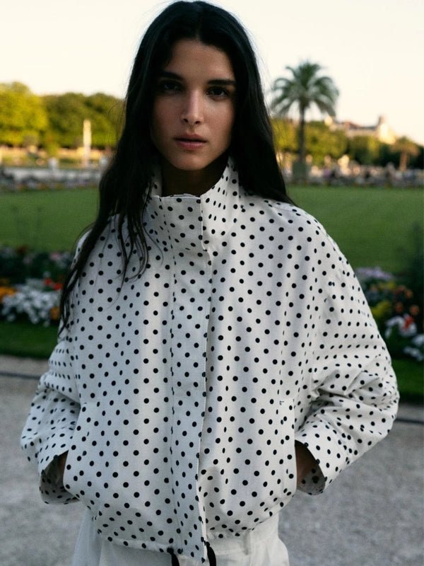 Black-And-White-Polka-Dot-Jacket