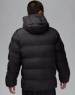Black-Nike-Jordan-Puffer-Jacket-BackView