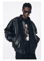 Black-Oversized-Leather-Jacket-sale
