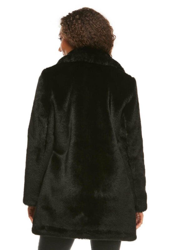Black Donna Mink Fur Jacket For Women For Sale