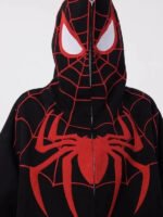 Black Spiderman Hoodie - Image 5
