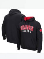 Black Wisconsin Badgers Hoodie - Image 5