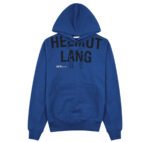 Blue Helmut Lang Hoodie