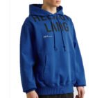 Blue Helmut Lang Hoodie - Image 2