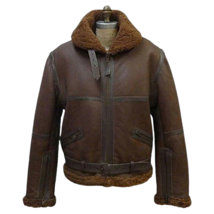Brown-Shearling-Jacket-For-Men-Special-Edition