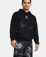 Bruce-Lee-Steph-Curry-Hoodie-Black