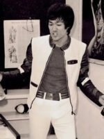 Bruce Lee Jacket White