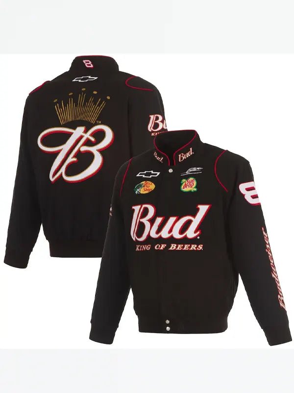 Budweiser_Racing_Jacket_Black Budweiser Racing Jacket Black - Image 1