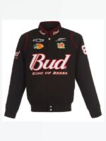 Budweiser Racing Jacket Black - Image 2