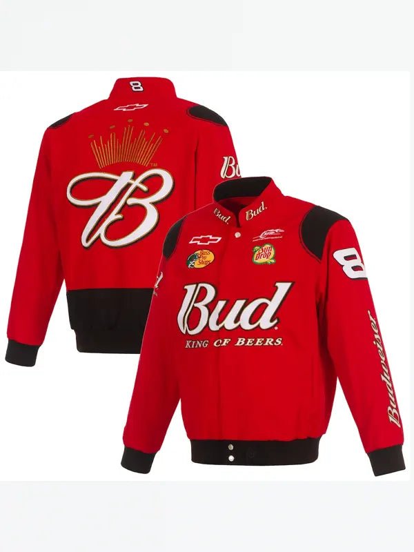 Budweiser_Racing_Jacket_Red Budweiser Racing Jacket Red - Image 1
