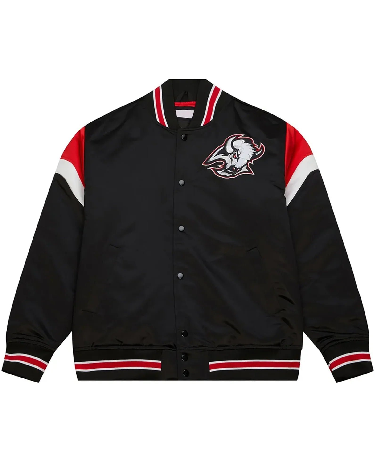 Buffalo_Sabres_Black_Heavyweight_Satin_Jacket-1 Buffalo Sabres Black Heavyweight Satin Jacket