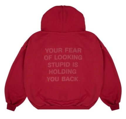 Buy_Fear_of_Looking_Stupid_Hoodie_Red