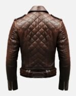 Mens Leather Motorcycle Jacket