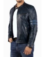 Cafe Racer Biker Jacket
