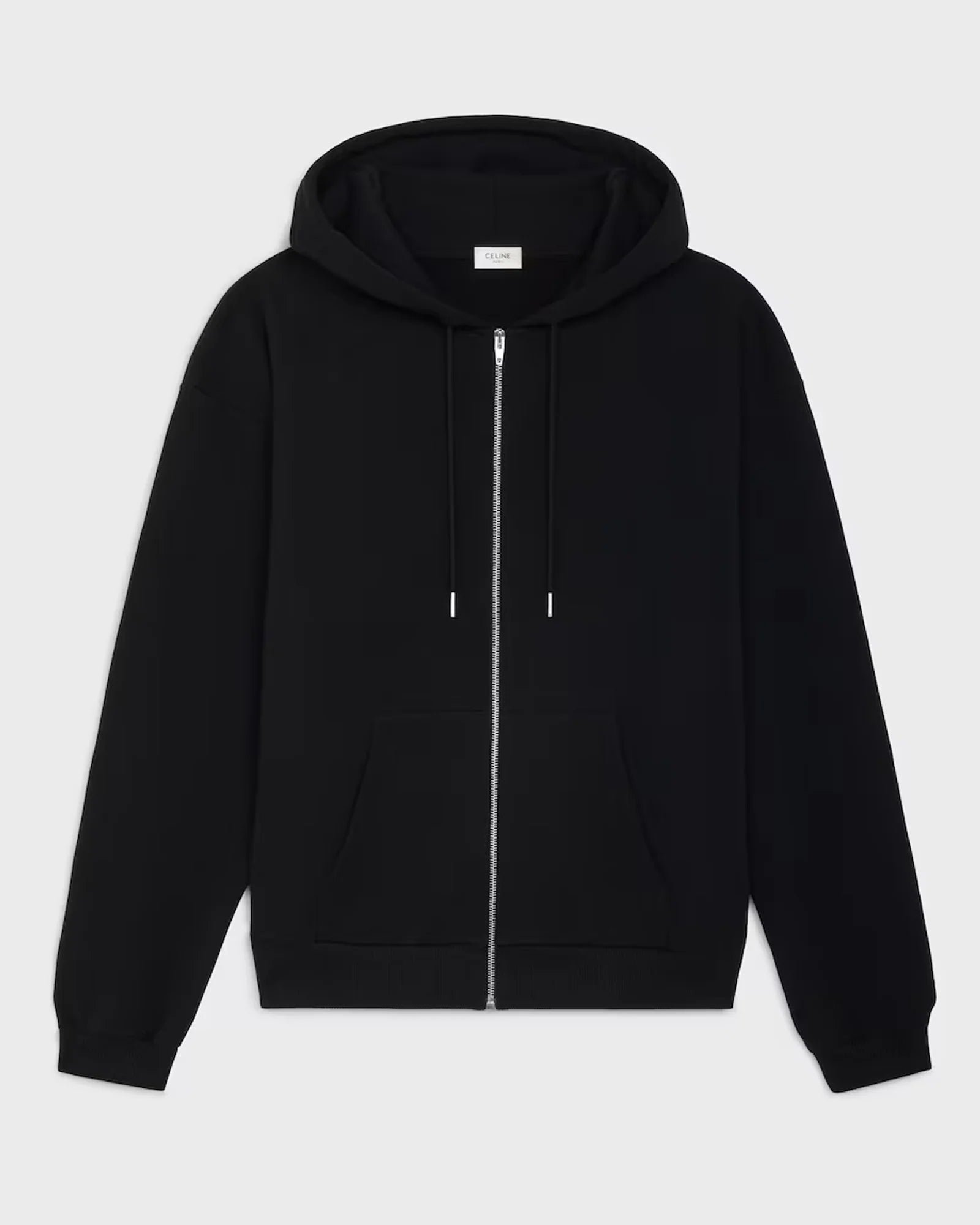 Celine-Loose-Zipped-Hoodie-In-Fleece-1 Celine-Loose-Zipped-Hoodie-In-Fleece