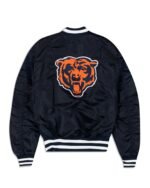 Chicago-Bears-Bomber-Black-Jacket