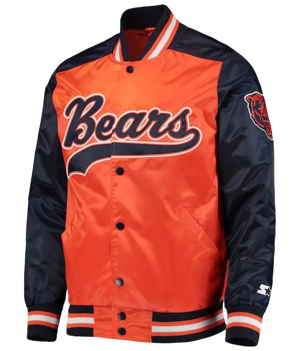 Chicago_Bears_The_Tradition_II_Team_Full_Snap_Jacket Chicago Bears The Tradition II Team Full Snap Jacket