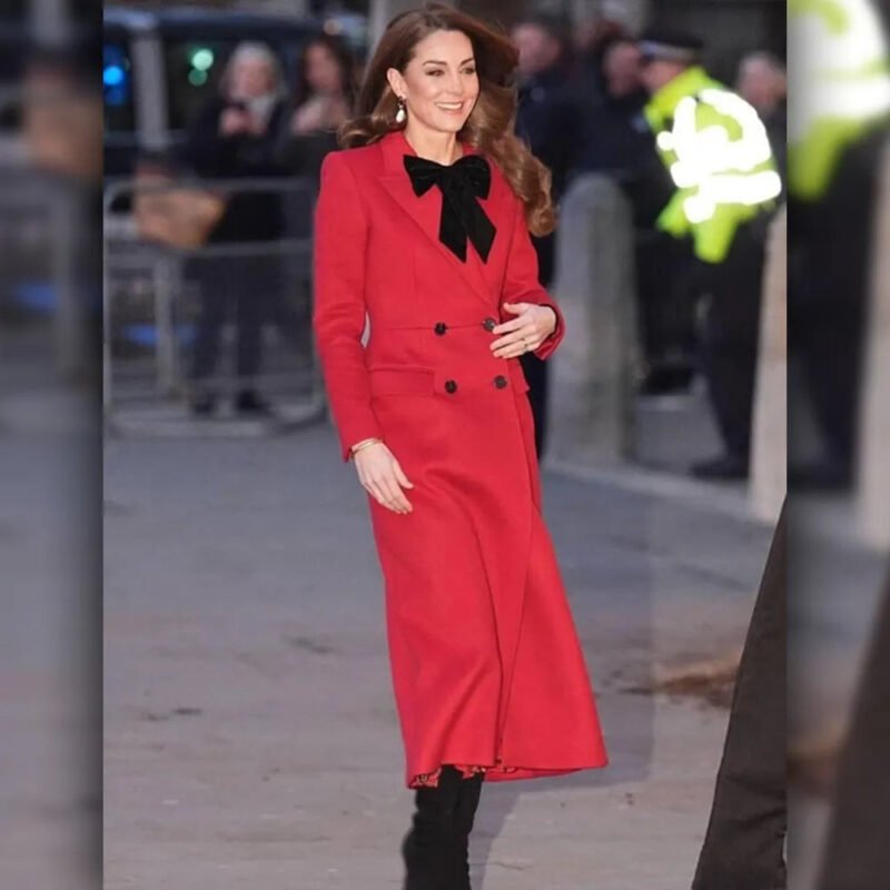 Christmas Carol Service Kate Middleton Coat