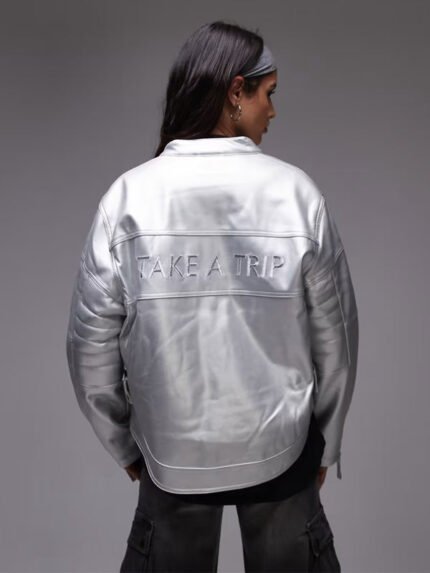 Chrome-The-Racer-Silver-Jacket-Back