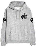 Chrome Hearts Hoodie Grey
