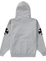 Chrome Hearts Hoodie Grey - Image 2