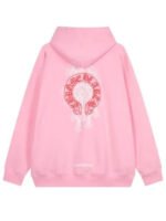 Chrome Hearts Hoodie Pink - Image 2