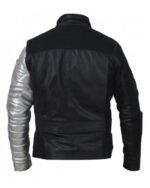 Winter Soldier Civil War Bucky Barnes Leather Jacket - Image 3