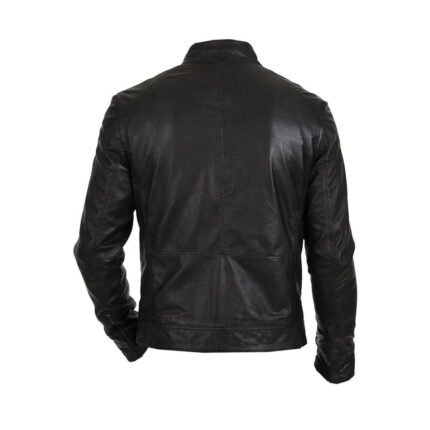 Classic Hunt Black Sheep Leather Biker Jacket Buy