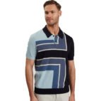 Colour Block Merino Polo Shirt - Image 2