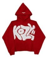 Cozy-Hooded-Collar-Y2K-Red-Kozy-Hoodie