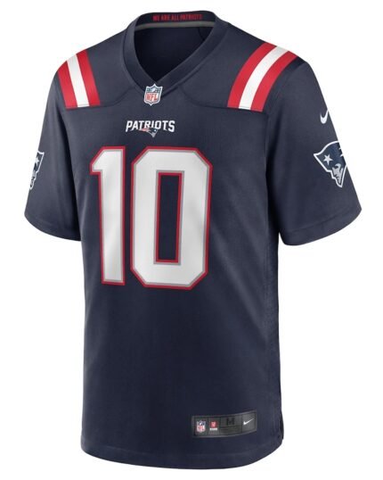 Drake-Maye-Navy-Jersey