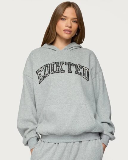 Edikted Camo Crush Hoodie