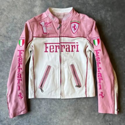 Ferrari_Pink_Leather_Jacket