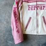 Ferrari_Pink_White_Leather_Jackets