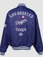 GR8-Tokyo-Series-Los-Angeles-Dodgers-Blue-Varsity-Jacket