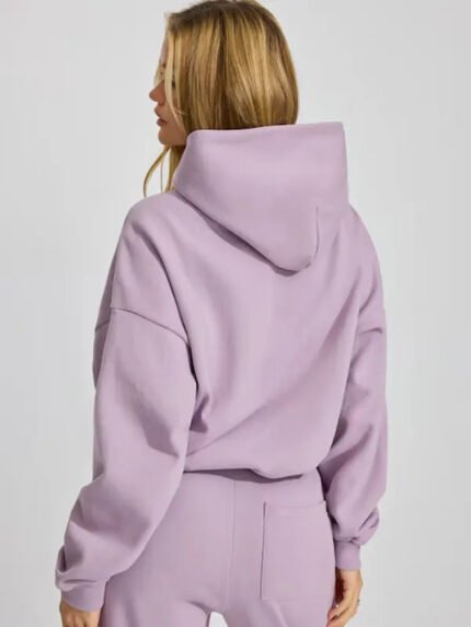 Garage Ultrafleece Hoodie Purple Back