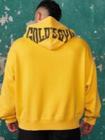Gold’s Gym Youngla Hoodie Yellow Back