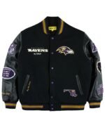 Golf-Wang-2025-Baltimore-Ravens-Letterman-Jacket