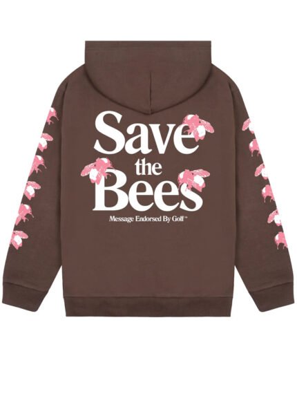 Golf-Wang-Save-The-Bees-Hoodie-Brown