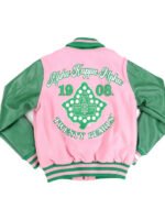 Green AKA Letterman Jacket - Image 2