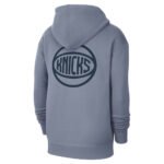 Grey New York Knicks Hoodie - Image 4