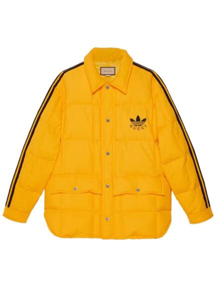 Gucci-X-Adidas-Nylon-Down-Jacket-yellow