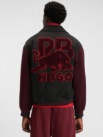 HUGO X RB BOMBER JACKET WITH BULL GRAPHICS - Image 2