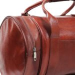 Modern Genuine Leather Bag Hide, Brown Zing Apparel